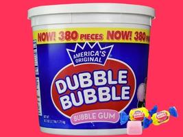 Dubble Bubble 380ct Tub